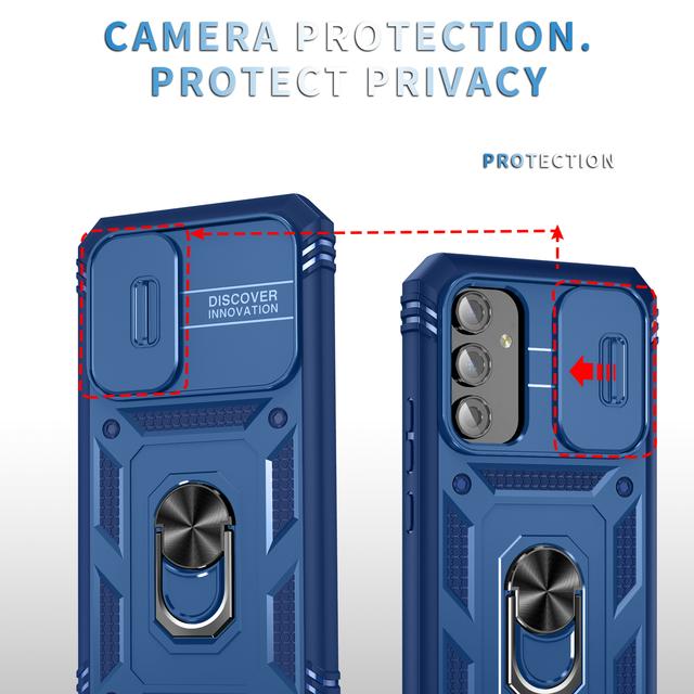 Fall Protection Ring Holder Casing Case For Samsung Galaxy A54 5g A14 A53 A52 A52s A33 A13 Non -Slip Cell Phone Bag Covers