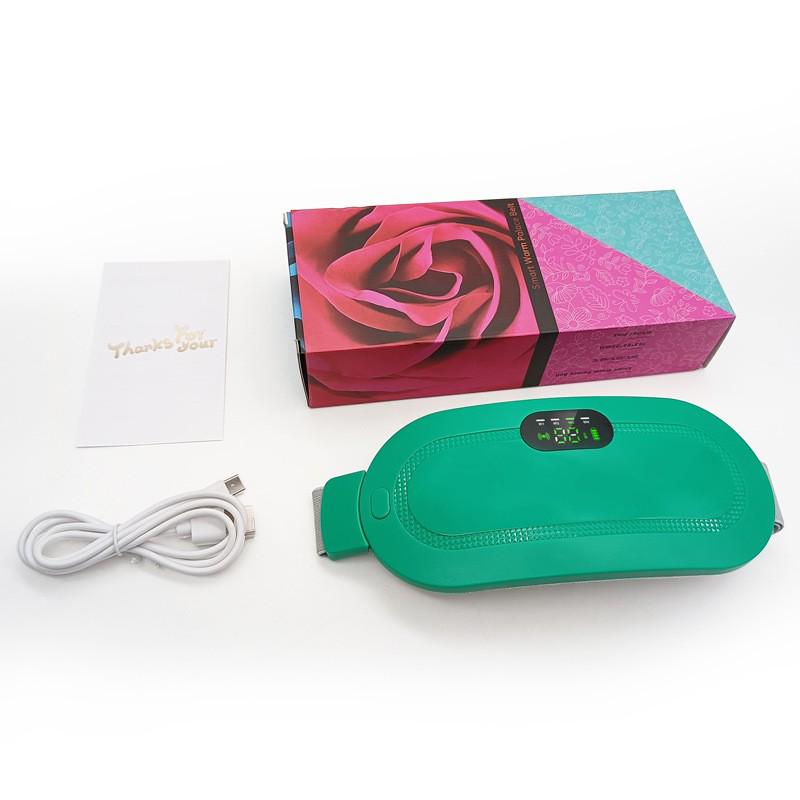 Cross-Border Digital Heating Waist Belt for Menstrual Relief with Vibration and Lumbar Support