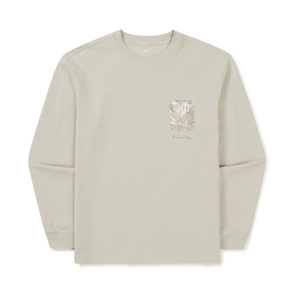 SNOWPEAK Sorona Women's Tropical Long Sleeve T-shirt Light Beige (S25SWFTL63)