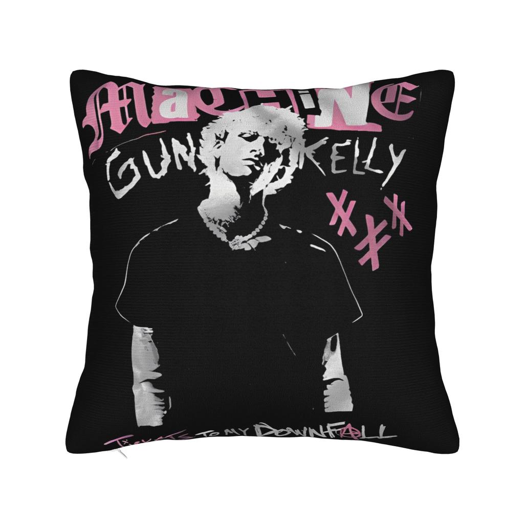 Bett Deko MGK Lost Americana Rapper 2025 Kissenbezug Zubehör Kissenhülle Reißverschluss Mehrere Größen