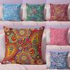 Painted Design PPaisleyS ART Cushion Cover Short Plush Doublesided Print Square Throw Pillow Covers Sofa Home Cushion Decor
