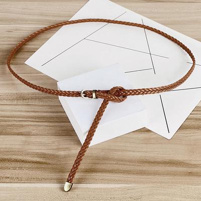 Fashion Metal Buckle Belt Women Soft Paired With Dress Skirt Sweater For Lady Girls Jean Pants Waistband Belts Femme