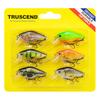 TRUSCEND Crankbait Fishing Lures Hard Swimbaits for Fishing Freshwater and Saltwater Bass, Trout, Crappie, Walleye, Crankbaits, Plugs,