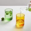 Nordic Style Color Glass Tea Cup Modern Mugs Drinkware Cold Drink Glasses Heat-resistant Hot Water Glass Lazzy House