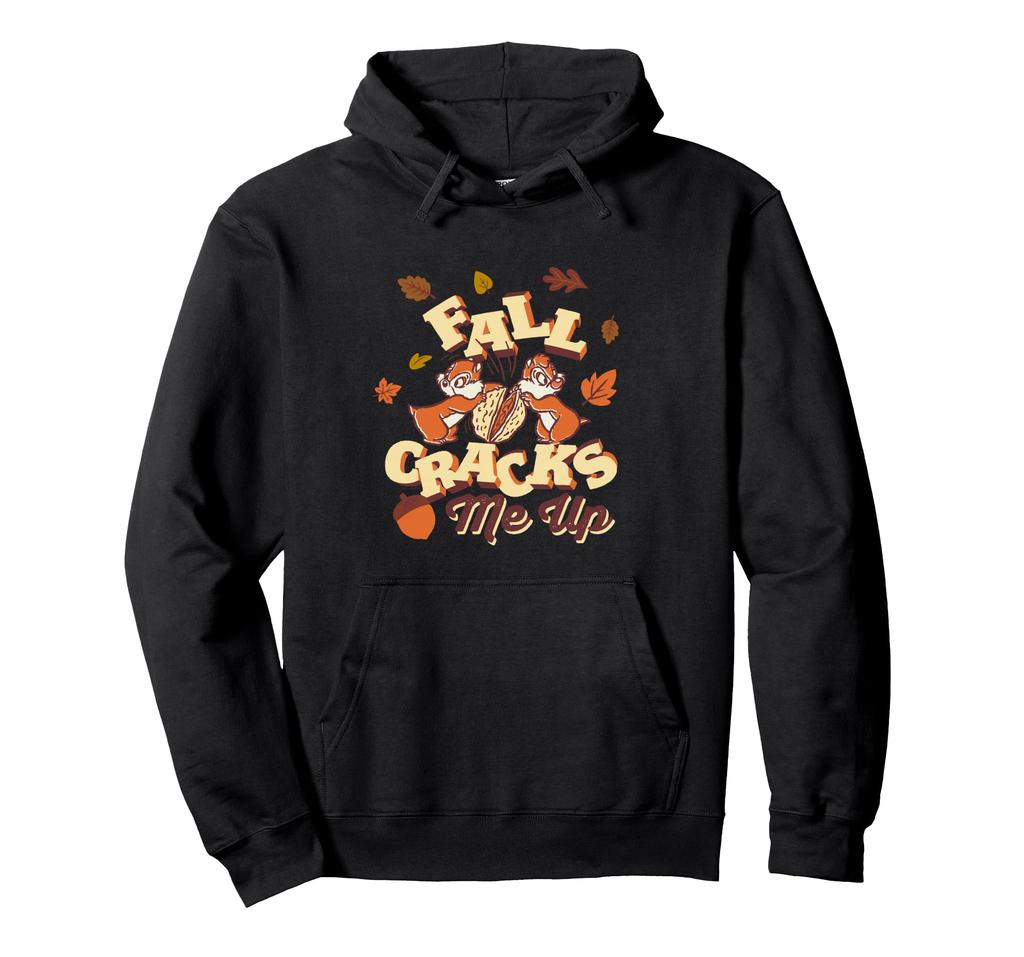 Disney Chip & Dale Fall Cracks Me Up Funny Fall Hoodie