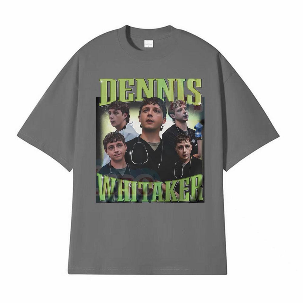 Dr Dennis Whitaker Unisex Print T Shirts Unisex Women Fashion Summer Short Sleeve T-shirt High Quality Oversized T Shirt Streetwear