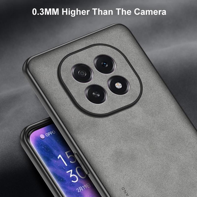 For OPPO F29 5G Case Luxury PU Leather Phone Case For OPPO F29 Pro 5G Back Cover Matte Silicone Shockproof Full Protection Coque