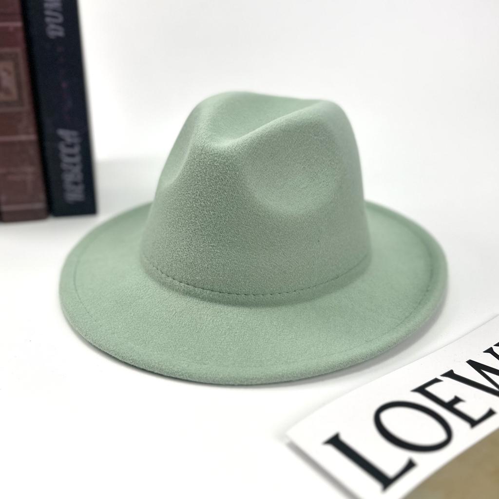Digital Pass New Top Hat Spring And Autumn New Jazz Hat European And American Big Eave Hat Fashion Felt Hat Trend