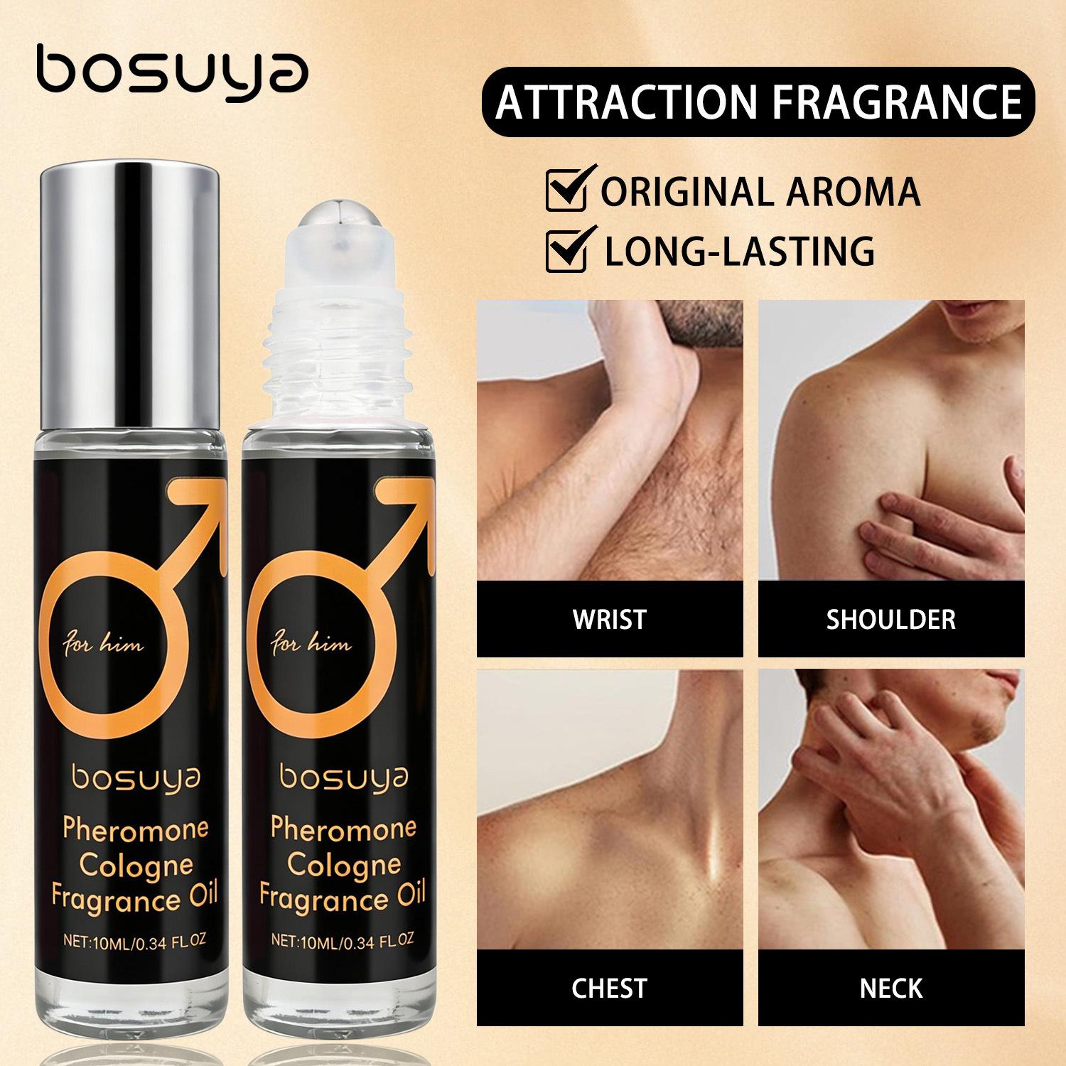BOSUYA Roll-on Perfume for Women, Fresh & Long-lasting Scent, Alcohol-free 1