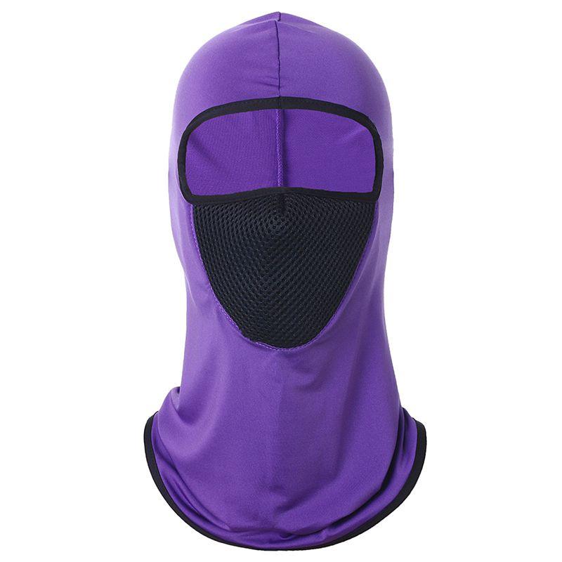 Versatile Hole Mesh Face Mask Winter Warm Hat Balaclava Hood For Outdoor Sports