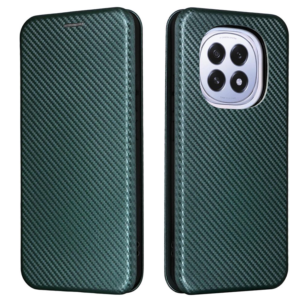 

Чехол для Oppo F29 5G с текстурой углеродного волокна, противоударный, из ПУ кожи, чехол для телефона Green