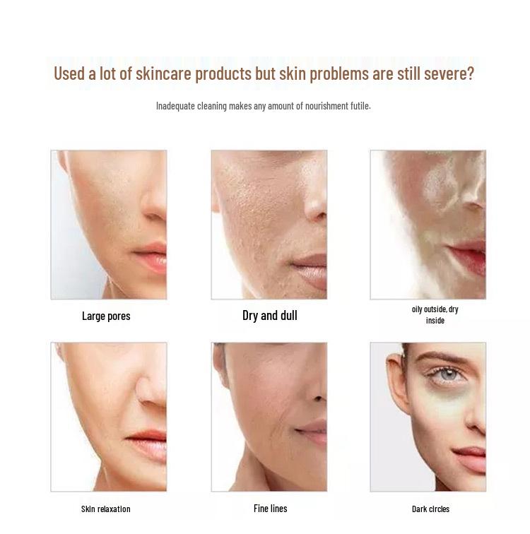 Photon Rejuvenation Facial Massager: Warm Light Cleansing & Lifting Instrument