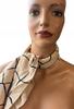 Scarf Shawl Square 566 - Viscose - For Head, Neck, Bag