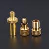 Universal Brass Bicycle Valve Adapter Presta Schrader Dunlop Converter Multi-Type Inflation Adaptor For Bike Pump Inflation
