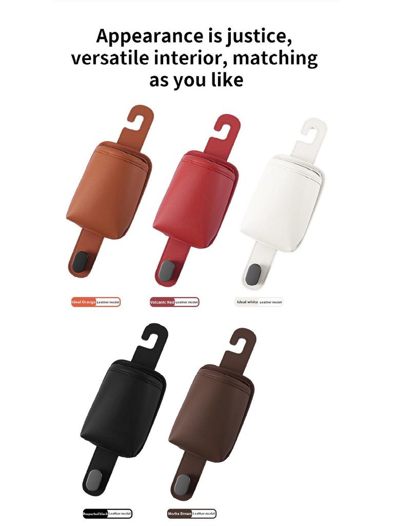 Multi-Function Car Headrest Hook & Cup Holder