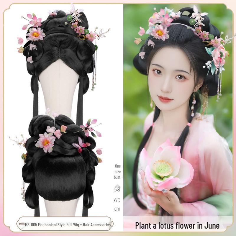 Conjunto de Peinado Doce Diosas Florales: Exquisitos Accesorios para el Cabello de Flor de Camelia de Seda