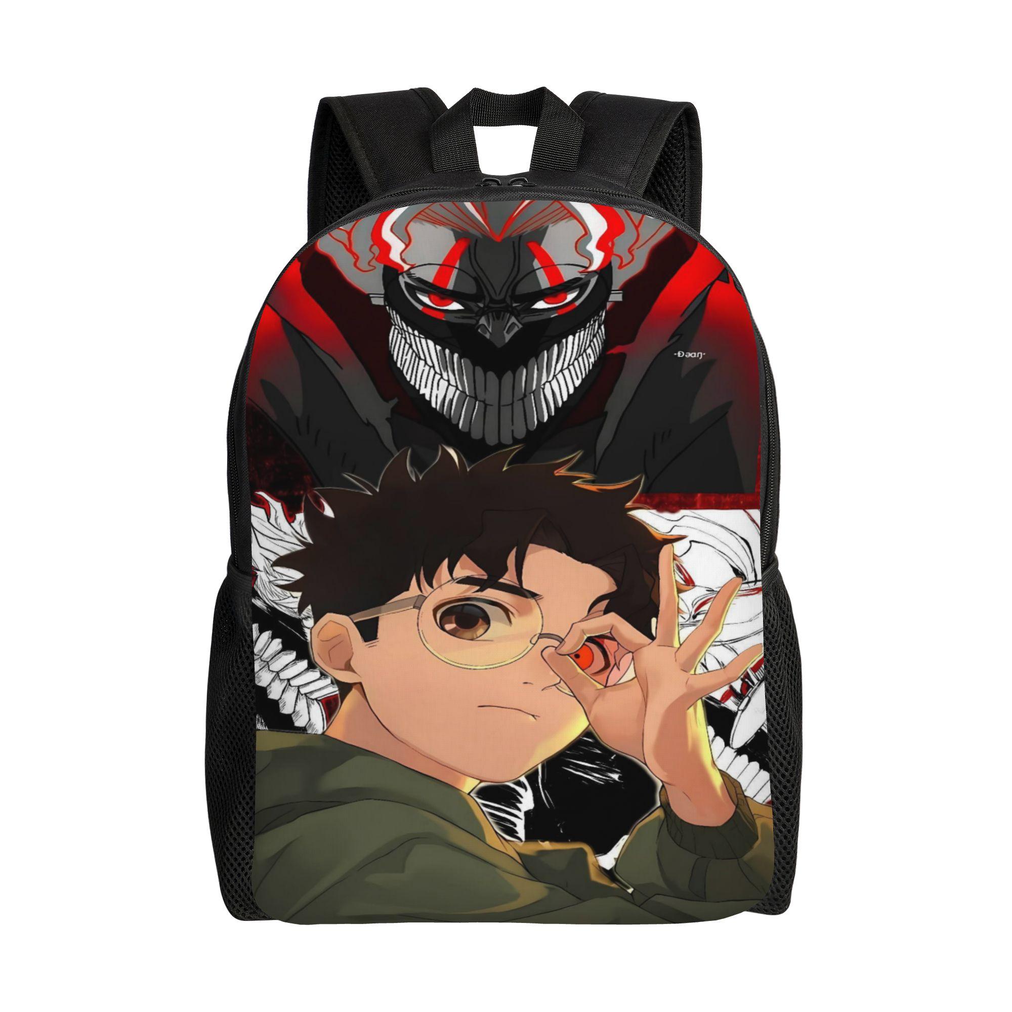 Anime Dandadan Okarun Print Rugzak Kampeerrugzakken Jongen Meisje Designer Duurzaam Schooltassen Elegante Rugzak One Size
