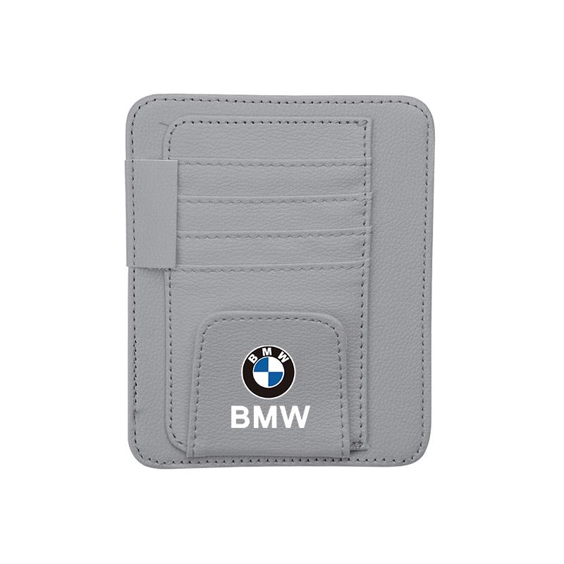 Auto Sonnenblende Brillenhalter Geldbörse Ausweishalter Aufbewahrungstasche Für BMW F12 F13 G30 G32 F34 F40 F45 F46 X1 X2 X3 X5 X4 X6 X7 F25 F26 G06