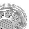 304 Stainless Steel Cocktail Strainer Silver Ice Filtration Perfect Accessory Drink Strainer  Bars