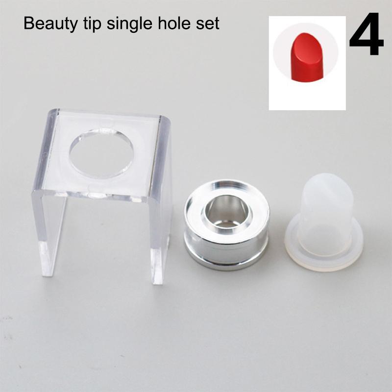 Diy Self-Made Handmade Handmade Craft Tool Lipstick Material Kit Small Sample Nozzle Empty Tube Silicone Aluminum Mold Lipstick