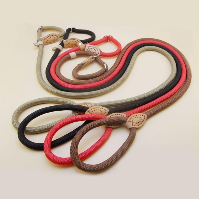 Heavy Duty Dog Leash for Large Medium Dogs Hiking Harnesses Strong Pet Dog Leash Long Lead