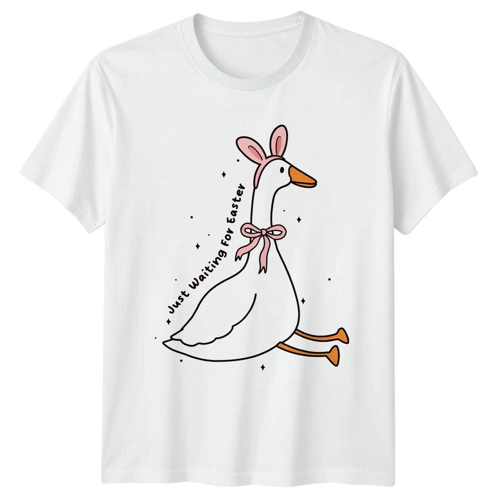 Just Waiting For Easter Unisexs TShirt Birds Animals Gift For Her S