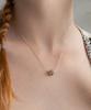 Merrymotive Ethnic Natural Mood 925 Silver Necklace
