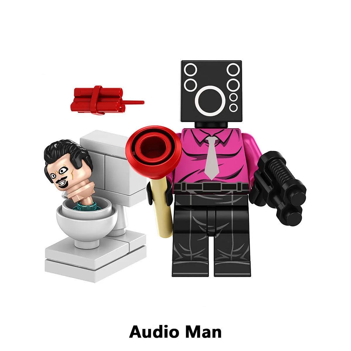 

Туалетный человек, Человек-динамик, Человек-телевизор, Игрушки-конструкторы