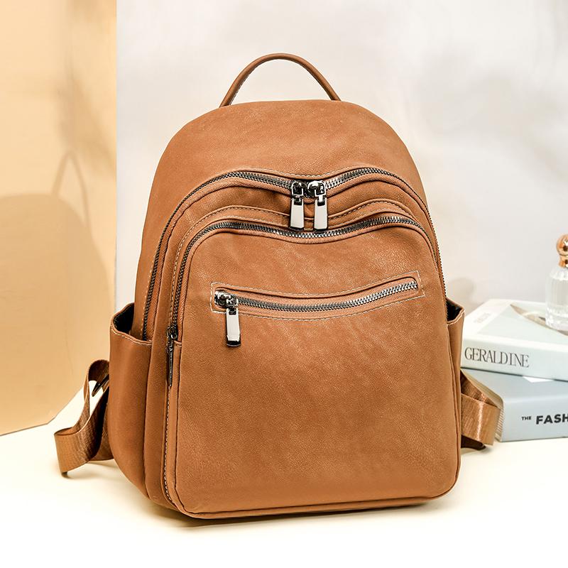 Damen Rucksack Retro Rucksack Pendler Student Schultasche