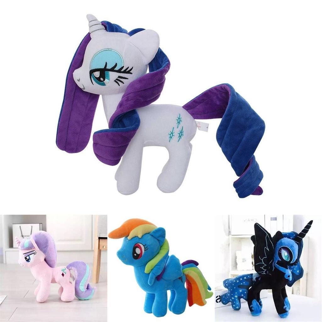 Sevimli My Little Pony Peluş Oyuncak Spike Twilight Sparkle Yumuşak Bebek Çocuk Hediyeleri İçin