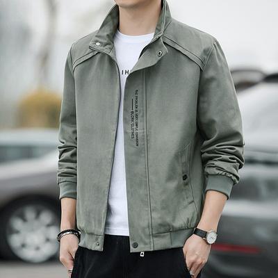 Coat Men's Spring and Autumn Jacket Loose Versatile Top Men's Clothing