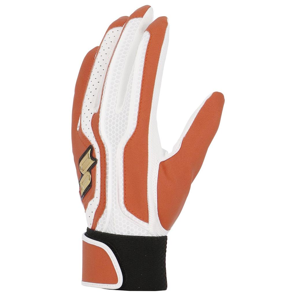 SSK EBG5200WF1 Gloves Both Orange X White Medium Single-Band (for Hands), (3510),