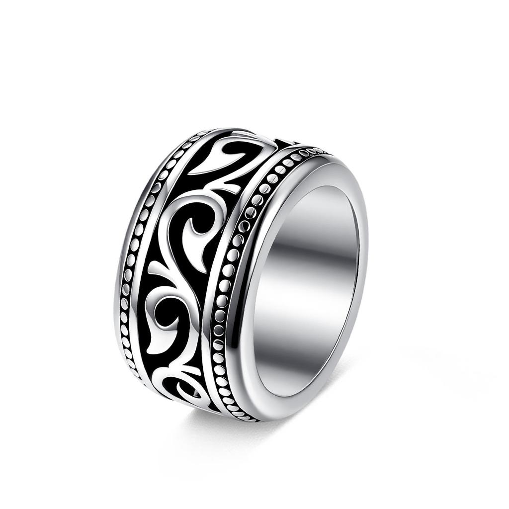 Nuevo Conjunto de Anillos Retro de Acero Inoxidable - Joyería Personalizada