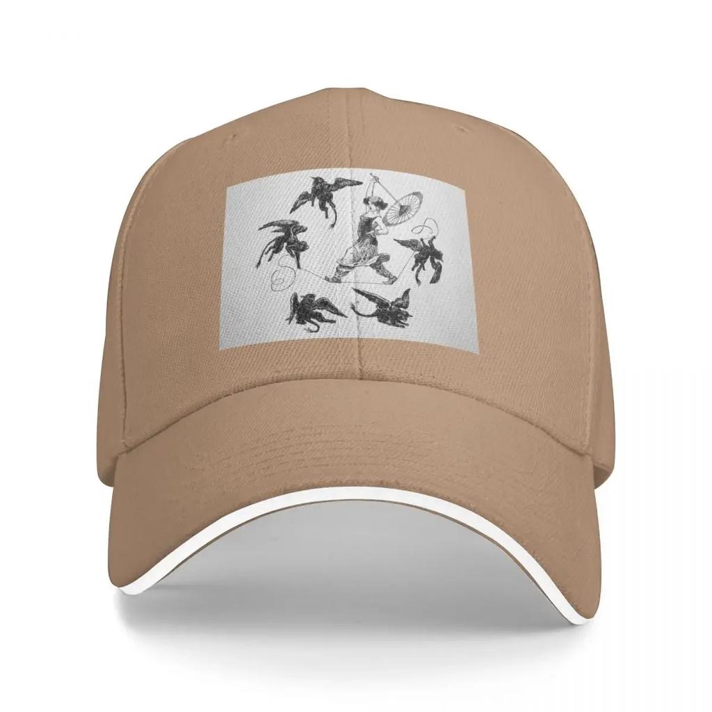 Flying Monkeys and Tightrope Walker Baseball Cap Hip Hop Hat Luxury Brand Women Men's