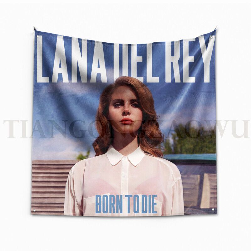 Lana Del Rey Tapestry 75x100 чёрный