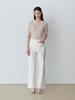 LE STUDIO Easy Stretch Straight Pants