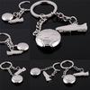 Hot Football Soccer Boot Silver Metal Keychain Keyring Keyfob Creative Key Chain