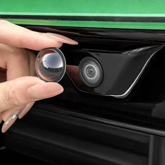 2 Stück Autokamera-Objektivschutz Wasserdicht Staubdicht Klebend Klar Automobil-Kameraobjektivabdeckung Schutz Regenschutz Autozubehör