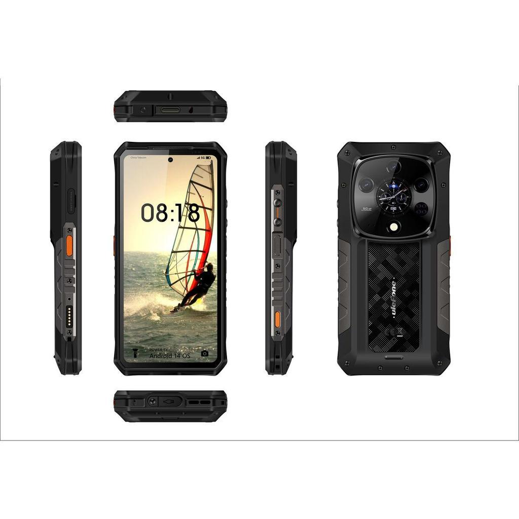 Ulefone Armor 28 Pro Smartphone 6.67-inch AMOLED 120Hz Black