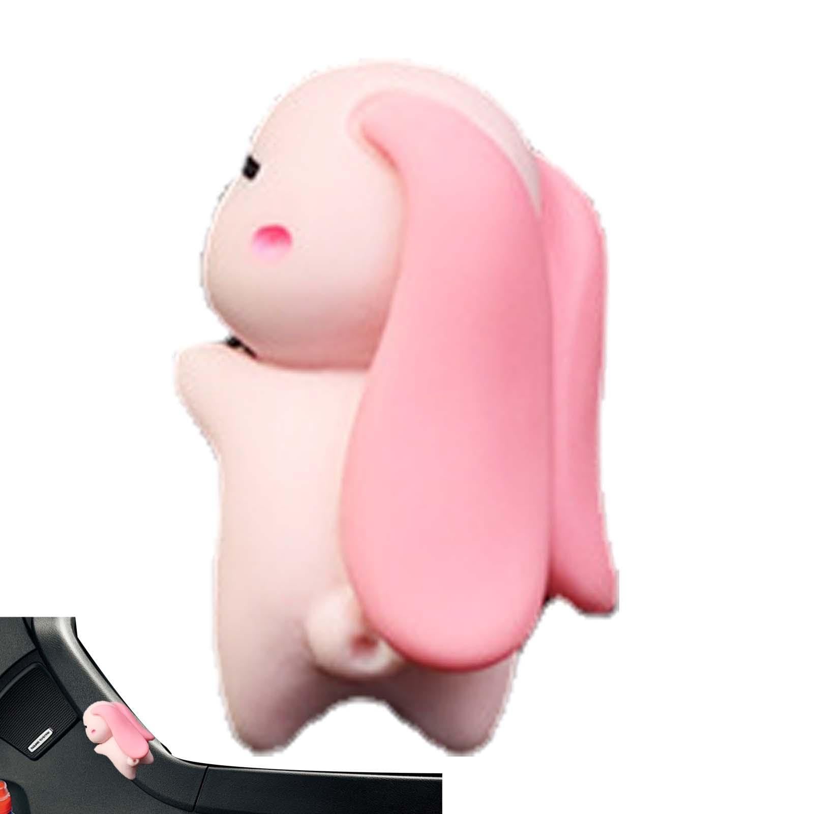 

Car Dashboard Decor | Creative Sticky Cartoon Animal Car Display Decoration - Car Ornaments for Women Men Auto Interior Decoration Please refer to the description розовый