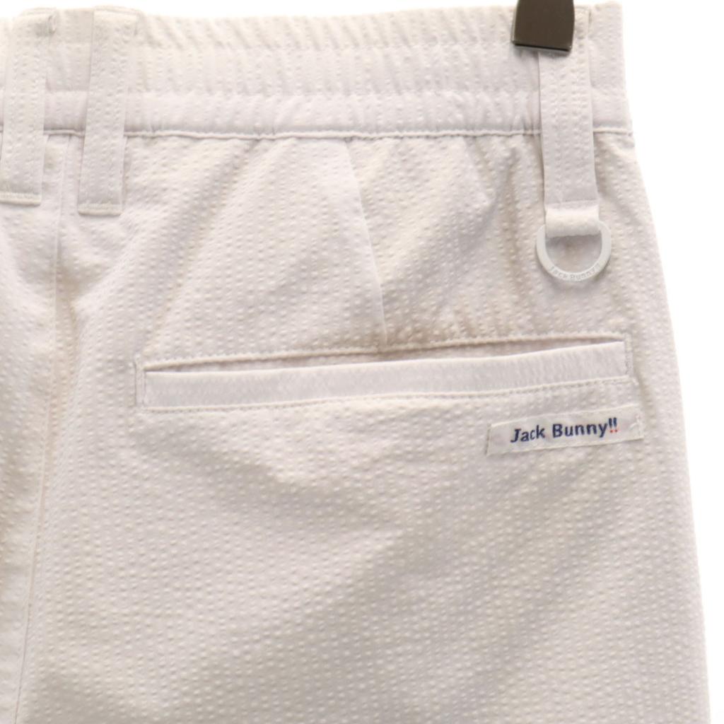 Jack Bunny!! golf Seersucker Long pants 1 White system Women Used