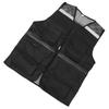 Reflective Working Vest Multiple Pockets Mesh Design High Visibility Breathable Safety Vest with Reflective Strips
