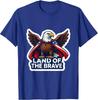 Kids Red White and Blue Land of the Brave Unisex T-Shirt