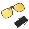 Polarized Clip On Sunglasses Anti-Glare Flip Up Photochromic Polarised Sunglasses for Driving Travel GZW