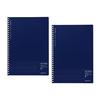 KOKUYO Note Soft Ring Biz B5 Dotted B Ruled Edge Title Navy Set of 2 S-SJ201BT-DBX2