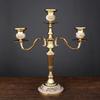 Metal Candle Holders Candlestick Holder Wedding Decorations Romantic Candlelight Dinner Candle Stand Home Decoration Accessorie