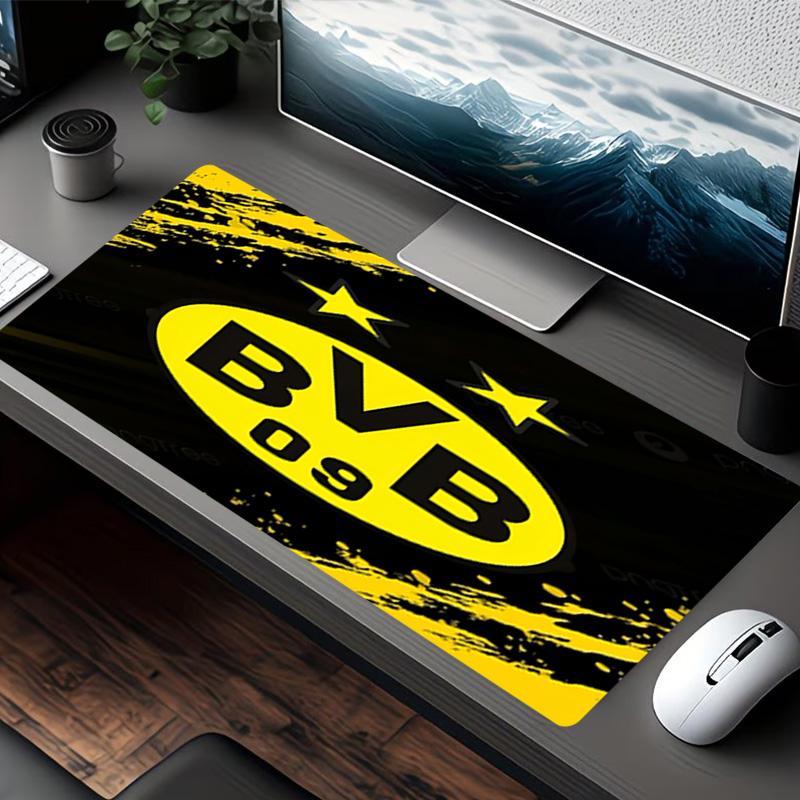 Borussia Dortmund Print Mauspads, für Tastaturpad Laptop PC Matte für Büro Heimgebrauch, Schreibtischdekoration, Perfektes Geburtstagsgeschenk für Gamer