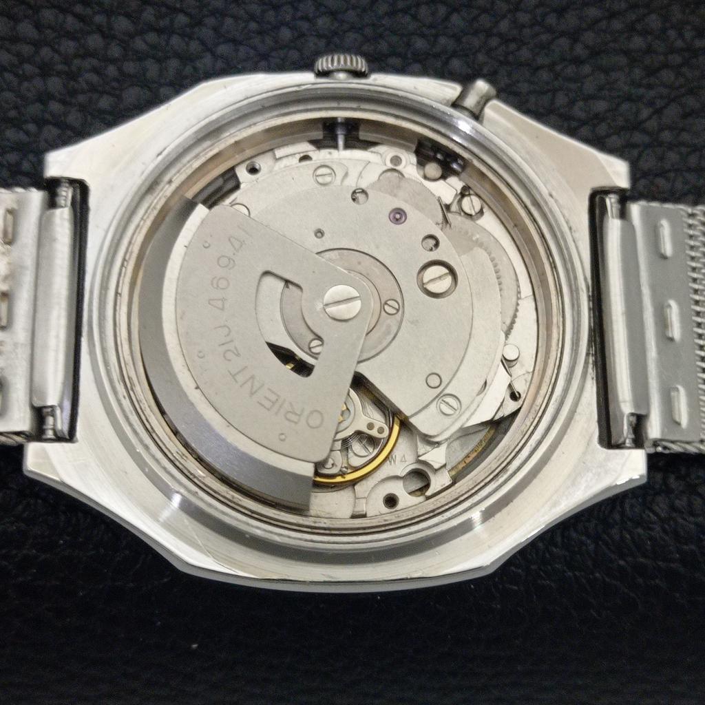 ORIENT AUTOMATIC VINTAGE JAPAN 46941 MENS ORIGINAL DIAL WATCH a703390-1 R213b-a703390