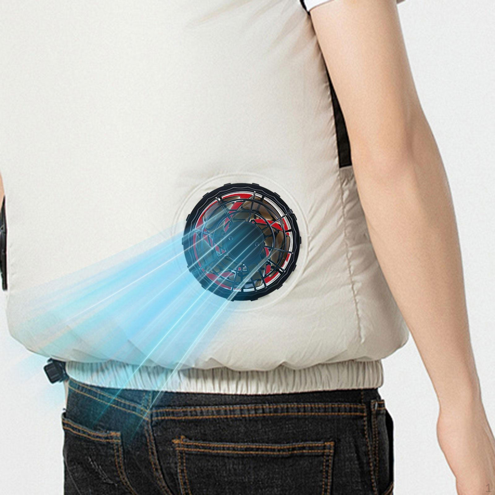 

5-лопастной охлаждающий вентилятор для одежды и кондиционирования воздуха, для высокотемпературных сред, для работы 5V