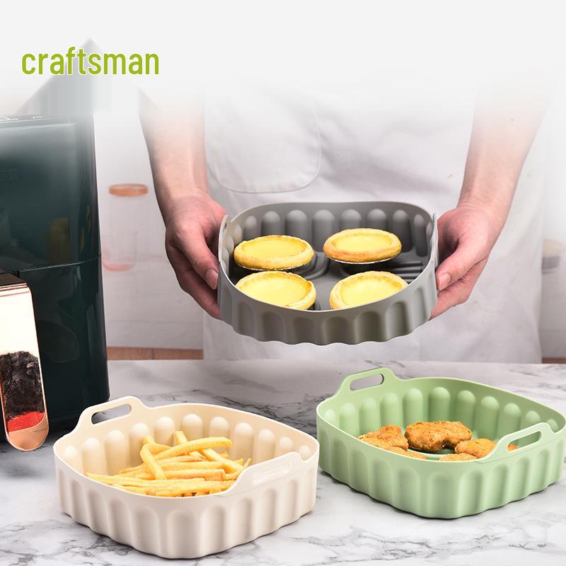 Creative Air Fryer Silicone Baking Pan and Pot Set